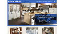 Desktop Screenshot of newislandremodeling.com